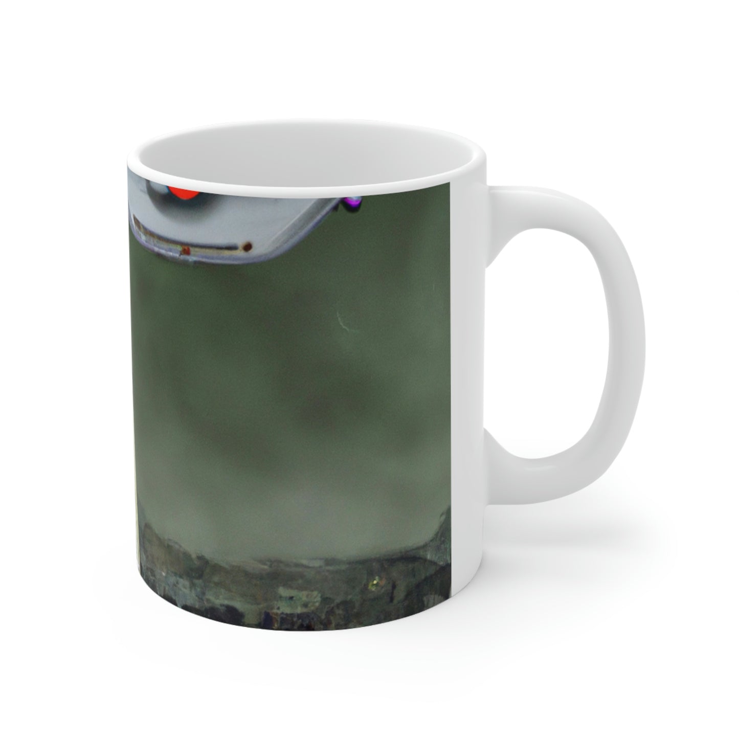 "Conundrum in the Ruins" - The Alien Ceramic Mug 11 oz