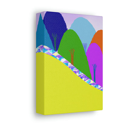 Mountain Optimism Artist - Canvas