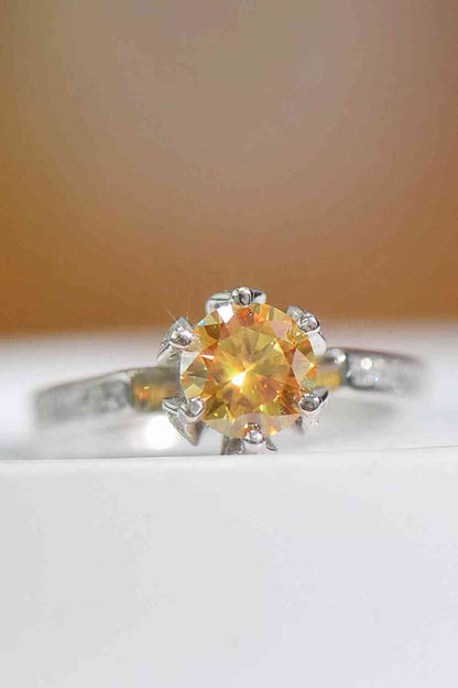 You'are My Lover 2 Carat Moissanite Ring