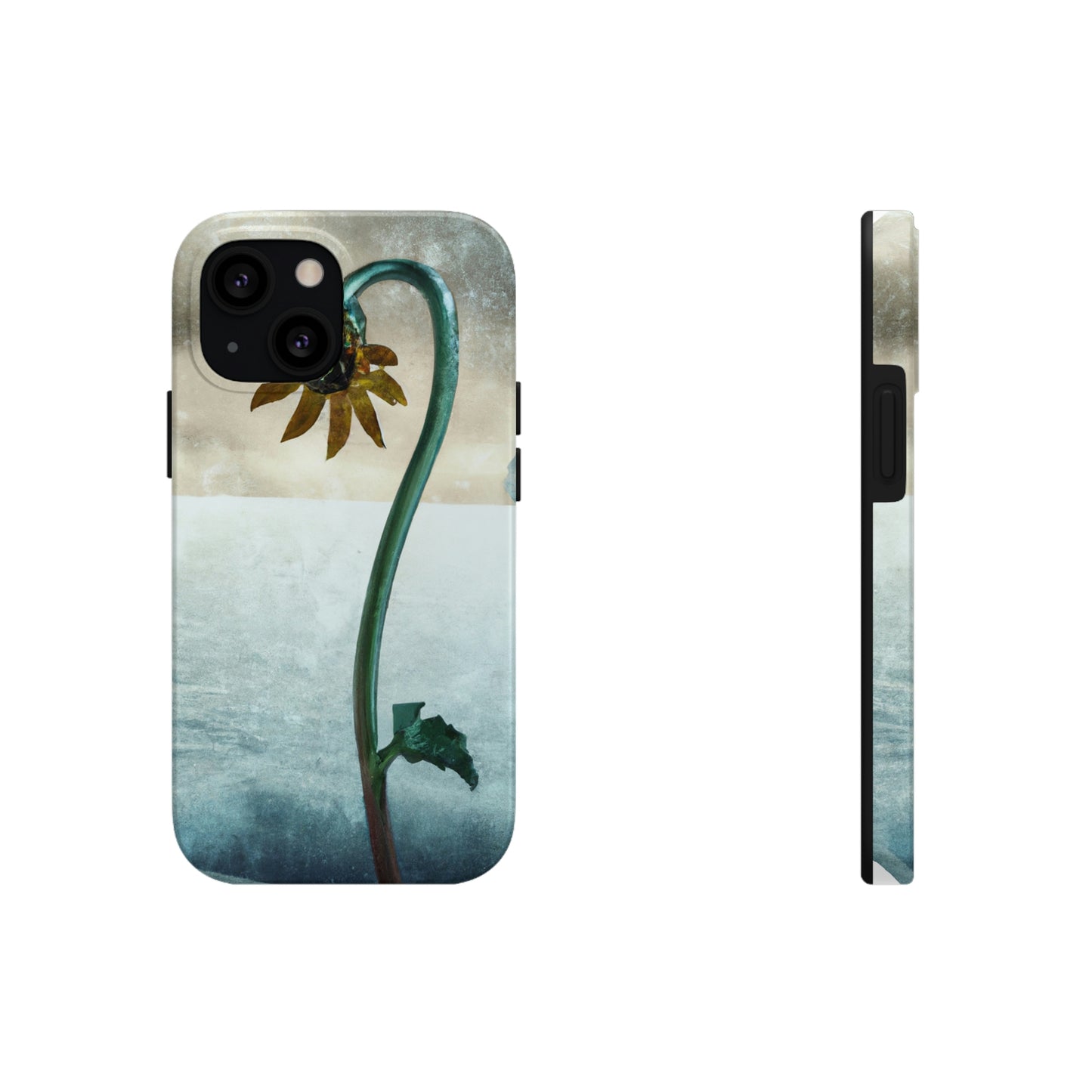 "Fighting the Frost: A Flower's Story" - The Alien Tough Phone Cases