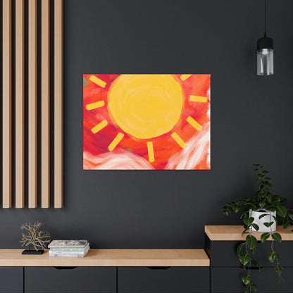 Sunrise Artist - Canvas