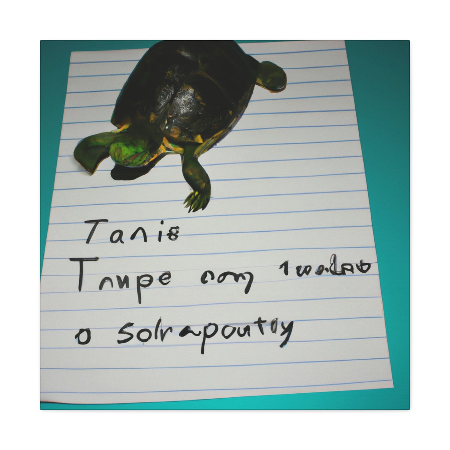 "The Joys of Turtle Ownership: A Personal Essay" - The Alien Canva