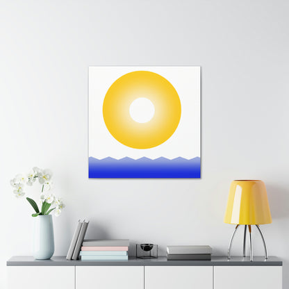 Sunrise Artist - Canvas