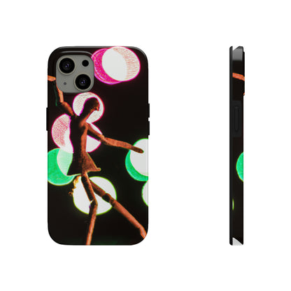 "Dancing in a Starry Shower". - The Alien Tough Phone Cases