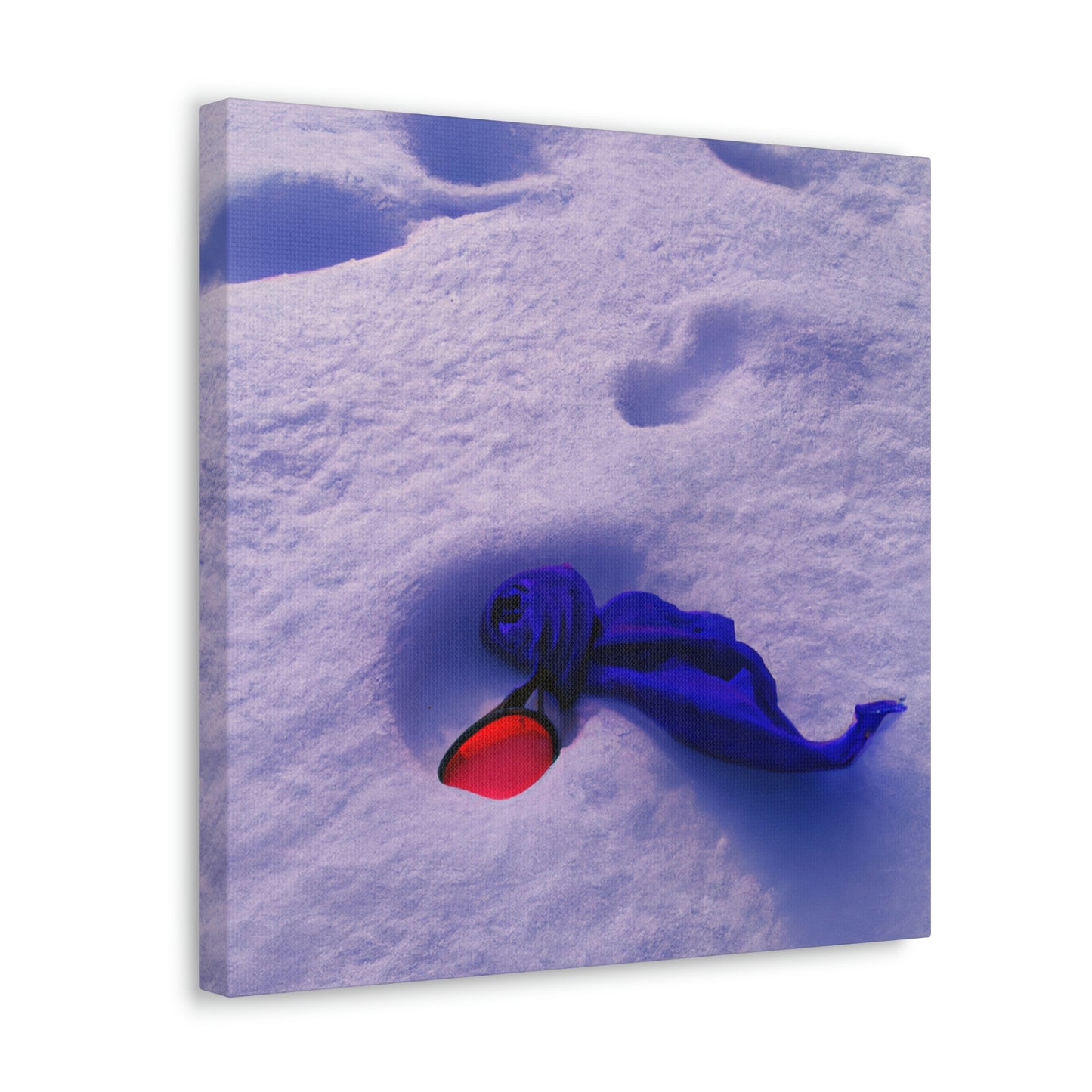 "Buried in the Snow: A Vivid Memory" - The Alien Canva