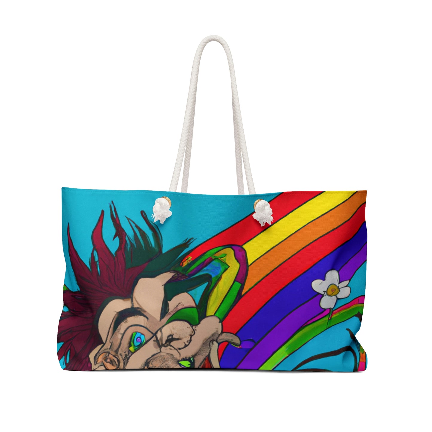 Rainbow Mischief Fairy - Die Alien Weekender Bag