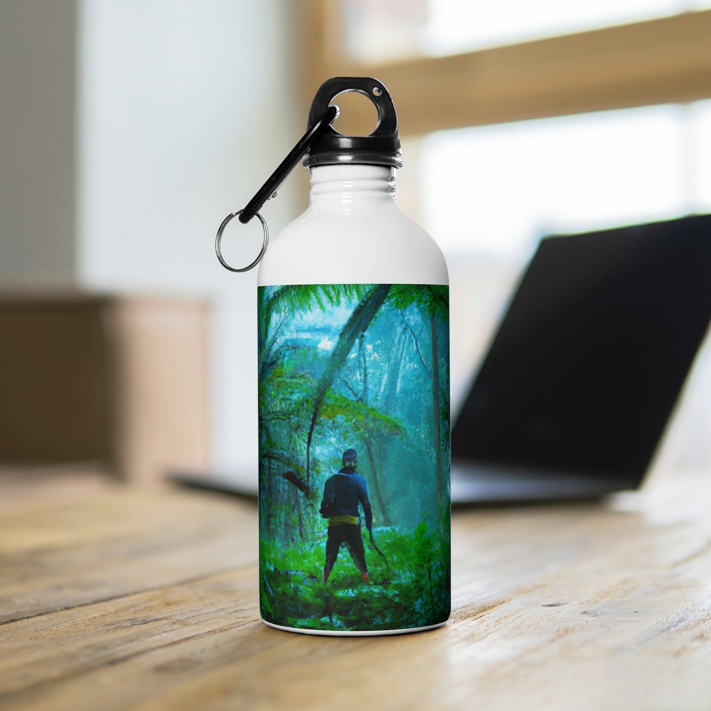 "Lost in the Unknown". - The Alien Stainless Steel Water Bottle