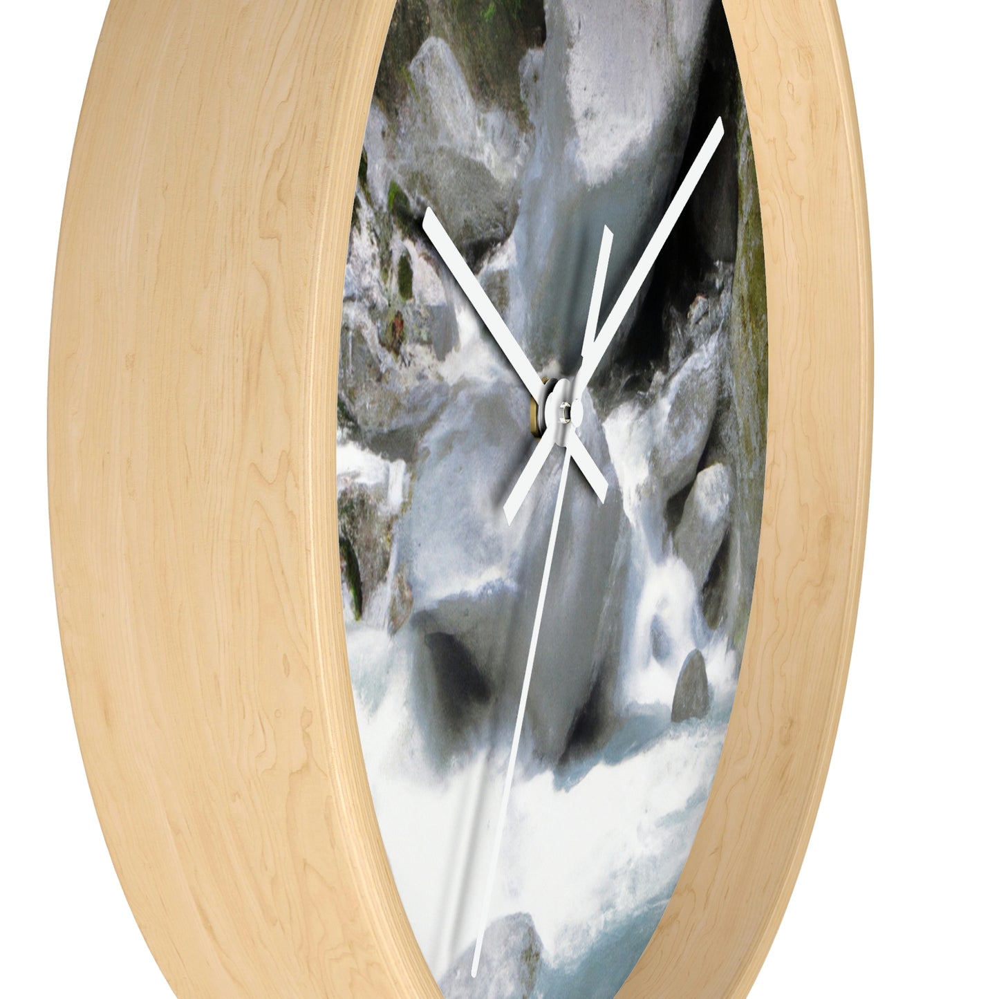 "Canyon Chaos: The Rockslide Race" - The Alien Wall Clock