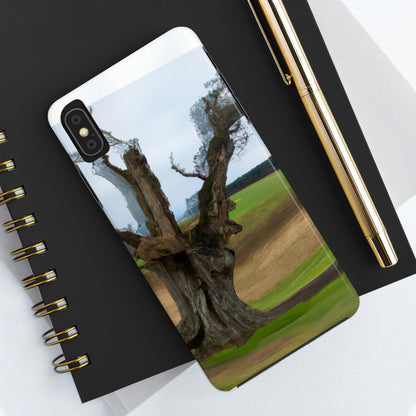 "A Shadow in the Meadow: The Last Standing Tree" - The Alien Tough Phone Cases