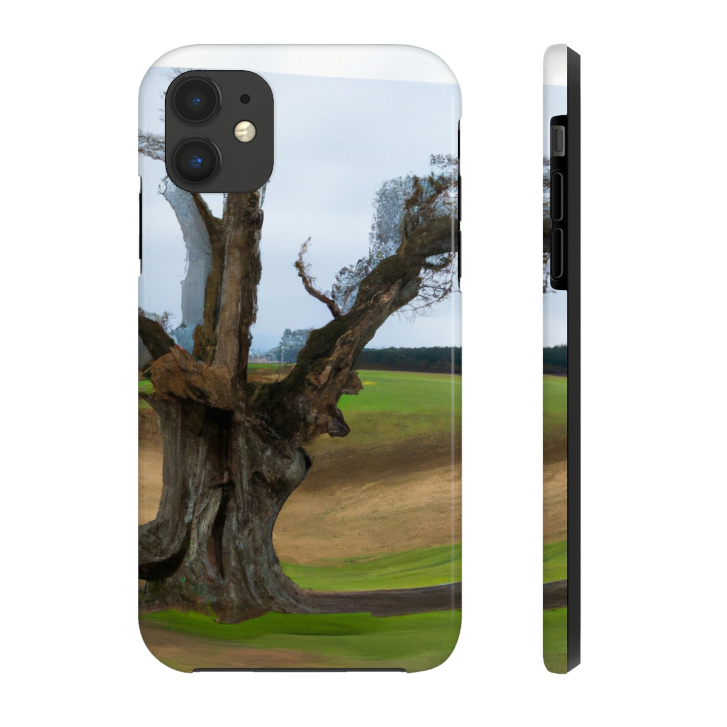 "A Shadow in the Meadow: The Last Standing Tree" - The Alien Tough Phone Cases