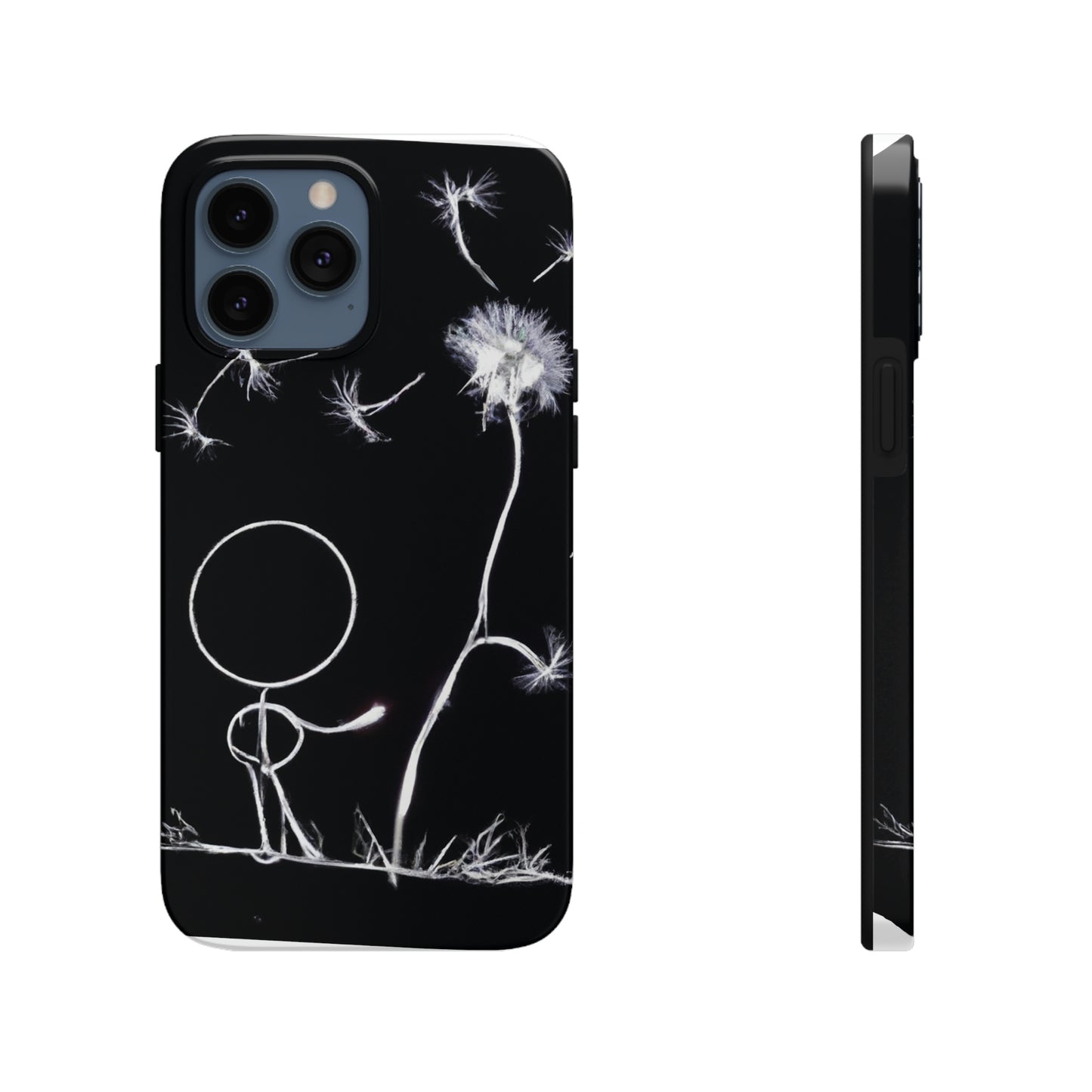 „A Dandelion Flicker in the Midnight Breeze“ – The Alien Tough Phone Cases