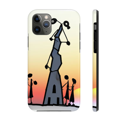 "Forgotten in the Sunset" - The Alien Tough Phone Cases