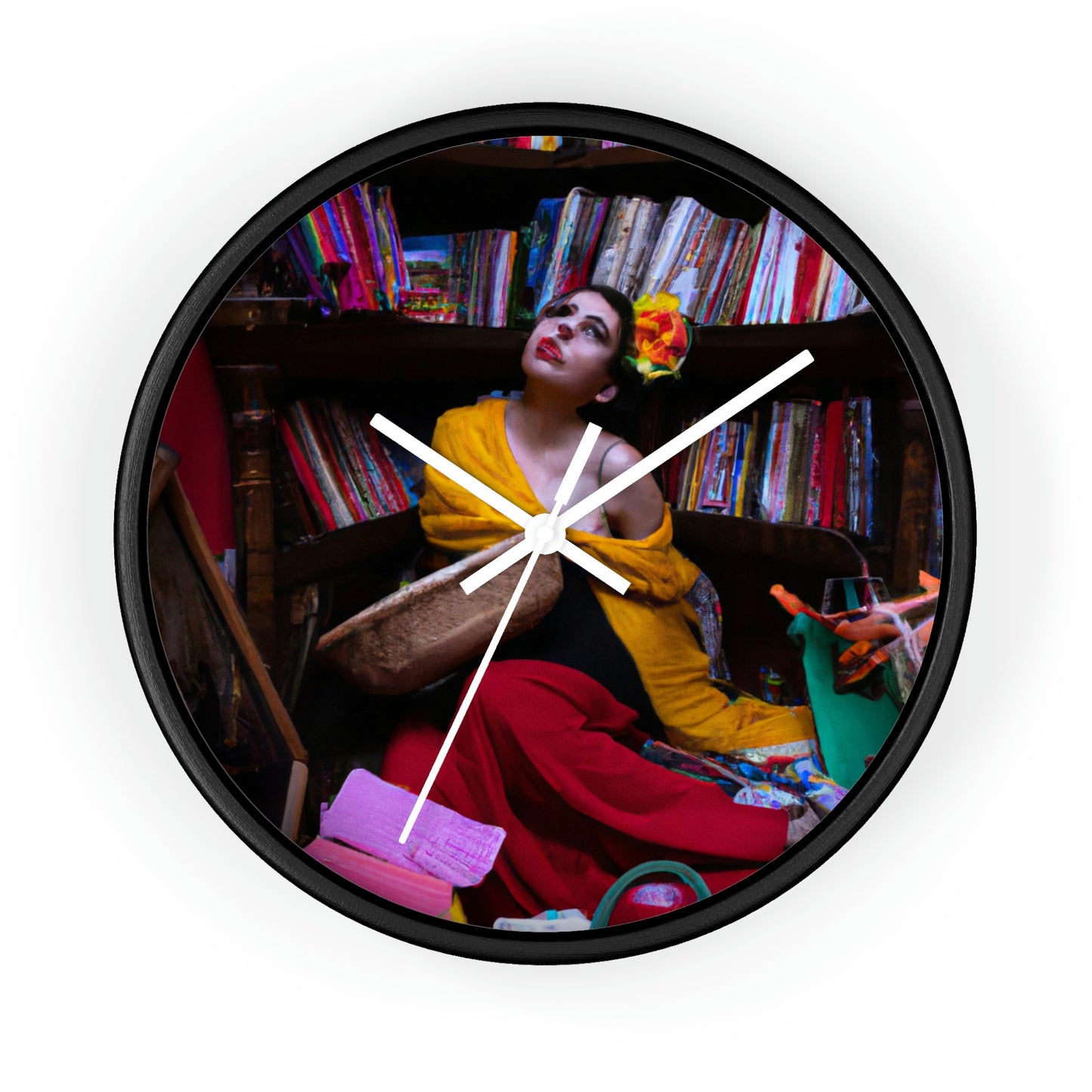 The Lost Library of the Magisters' Attic. - The Alien Wall Clock