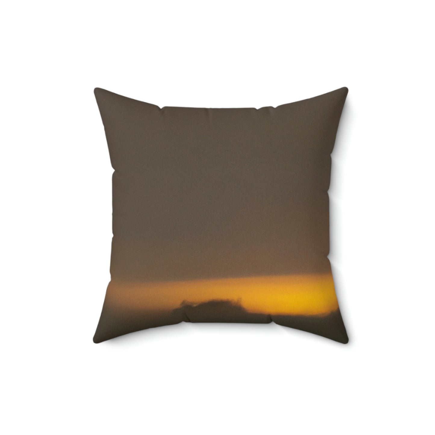 "Distant Illumination" - The Alien Square Pillow