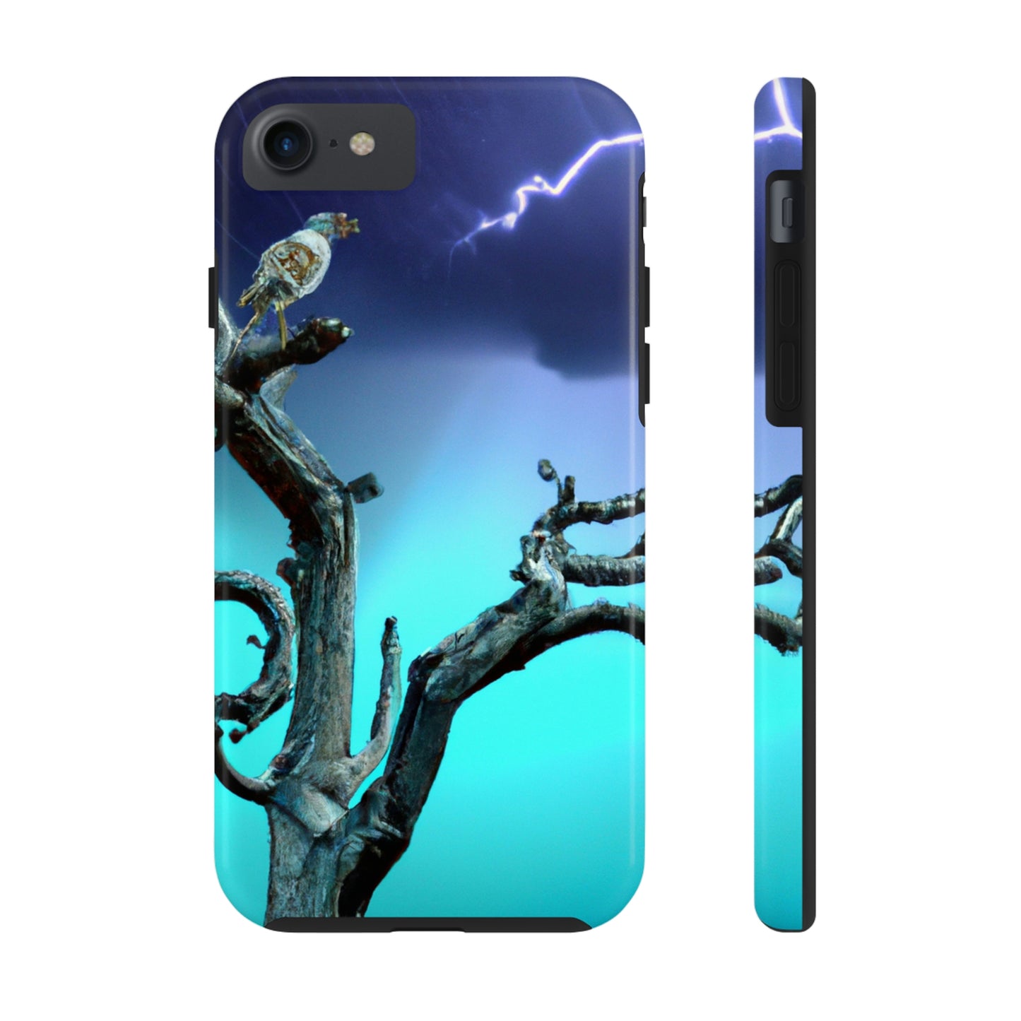 "Alleine gegen den Sturm" - Die Alien Tough Phone Cases