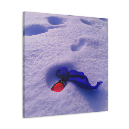 "Buried in the Snow: A Vivid Memory" - The Alien Canva