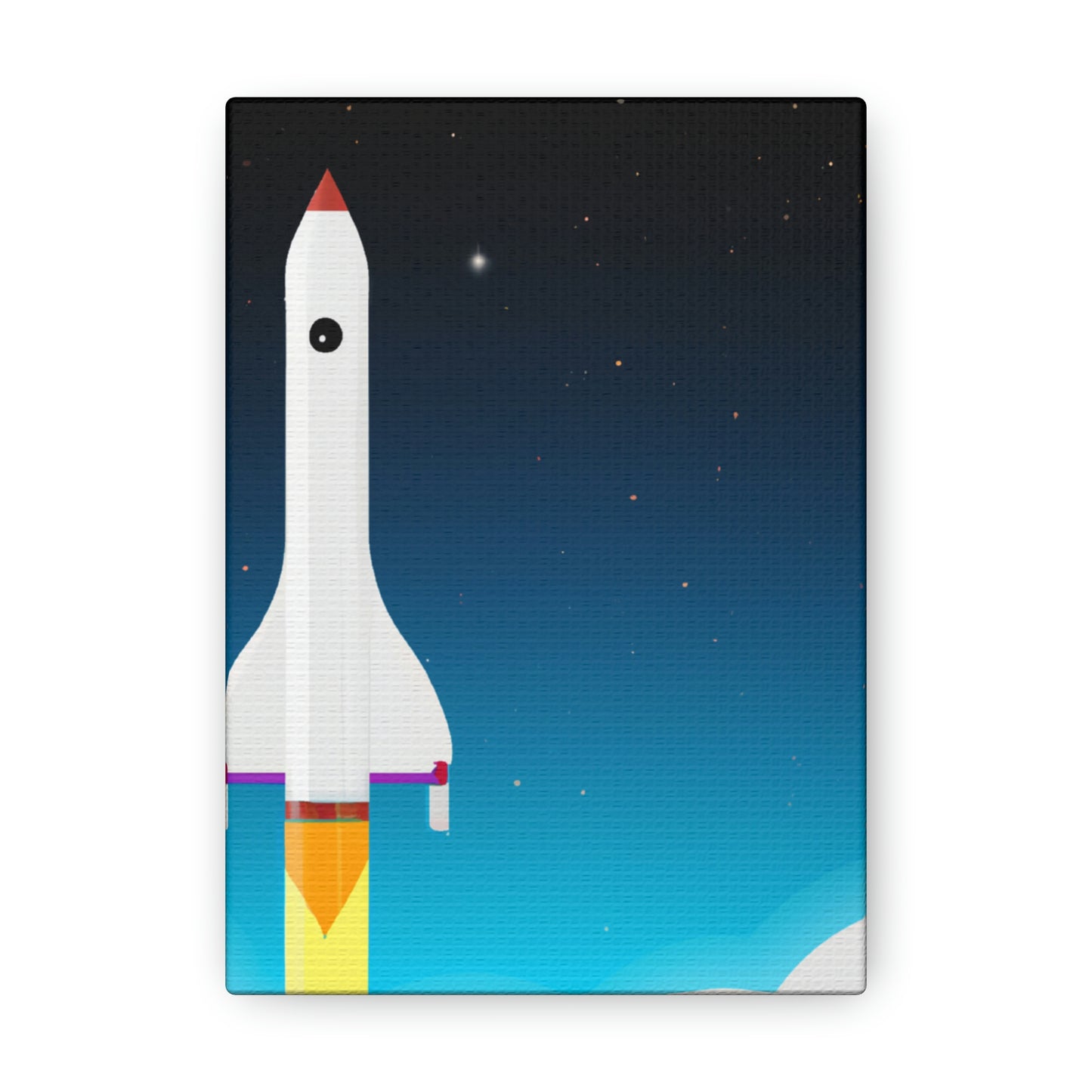 "Exploring the Final Frontier: A Journey to Outer Space" - The Alien Canva