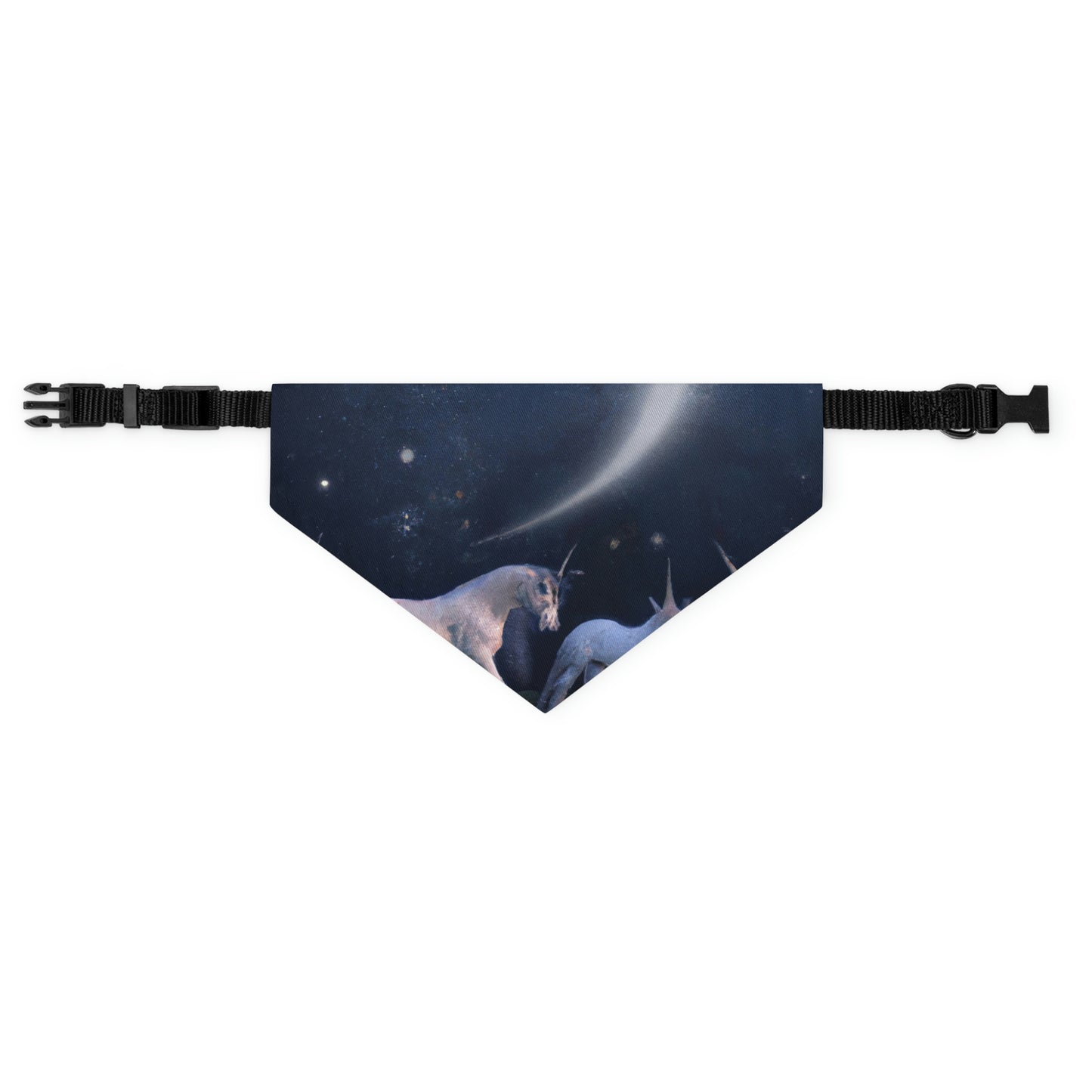 "Moonlit Mystique" - The Alien Pet Bandana Collar