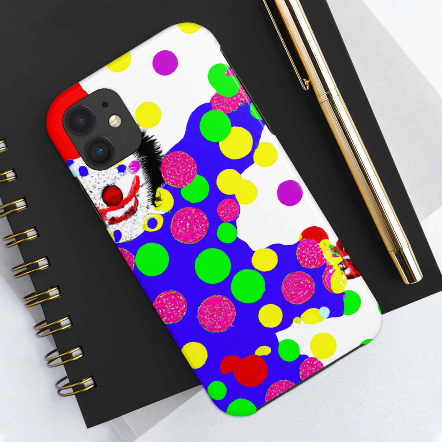 "Clowning Around in the Cold: A Winter Glove Story" - The Alien Tough Phone Cases