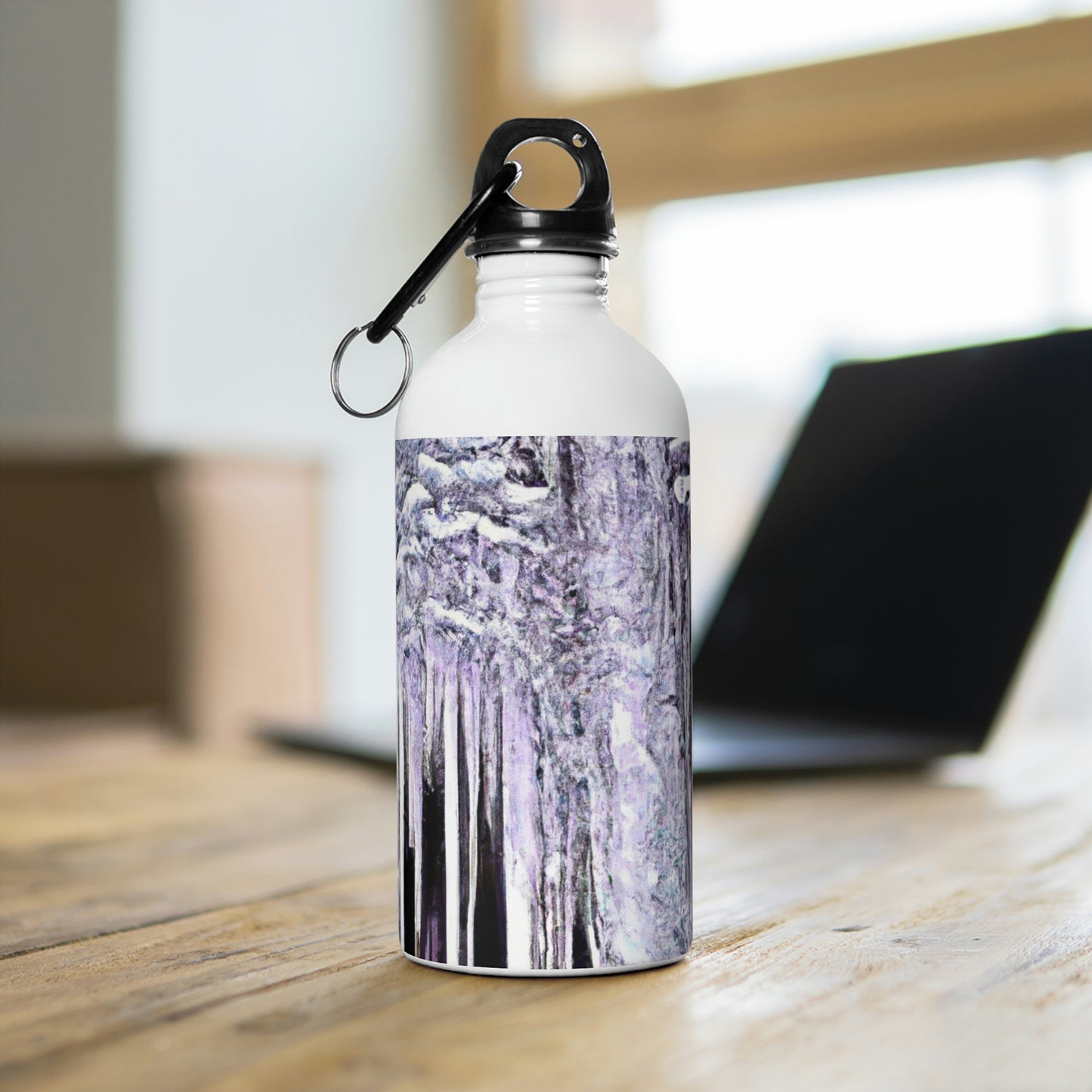 "Frost-Tipped Falls of Glistening Grief" - The Alien Stainless Steel Water Bottle