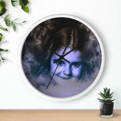 Through the Misty Veil - The Alien Wall Clock