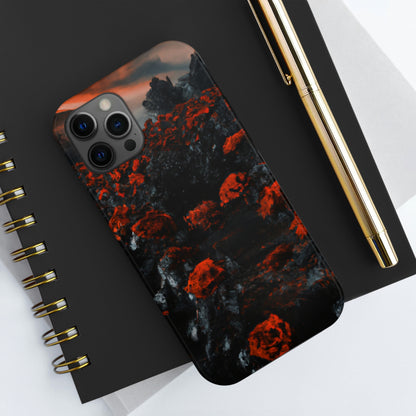 "Inferno der Blüten" - Die Alien Tough Phone Cases