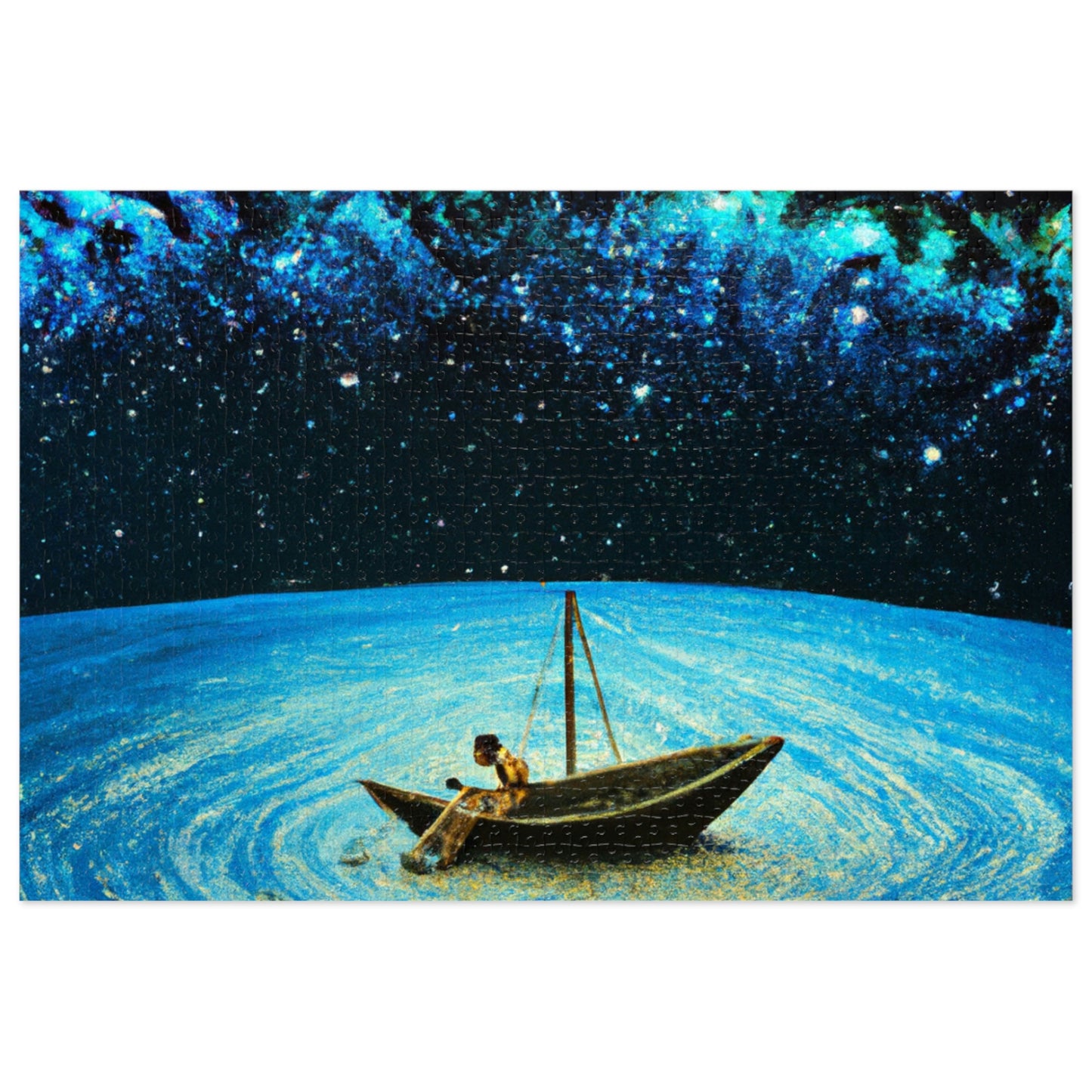 "A Voyage of Starlight". - The Alien Jigsaw Puzzle