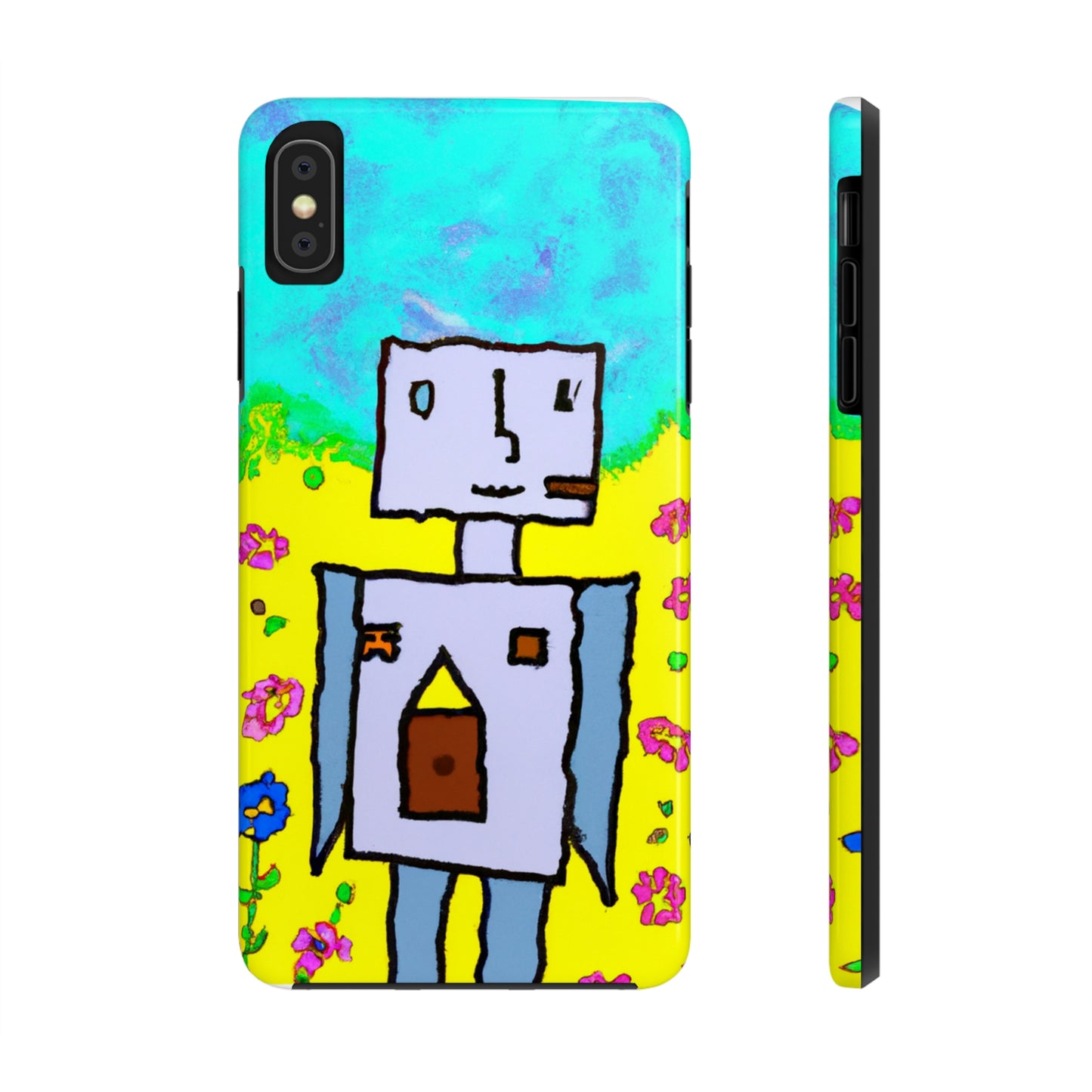 "Ein kleines Wunder in einem Blumenmeer" - Die Alien Tough Phone Cases