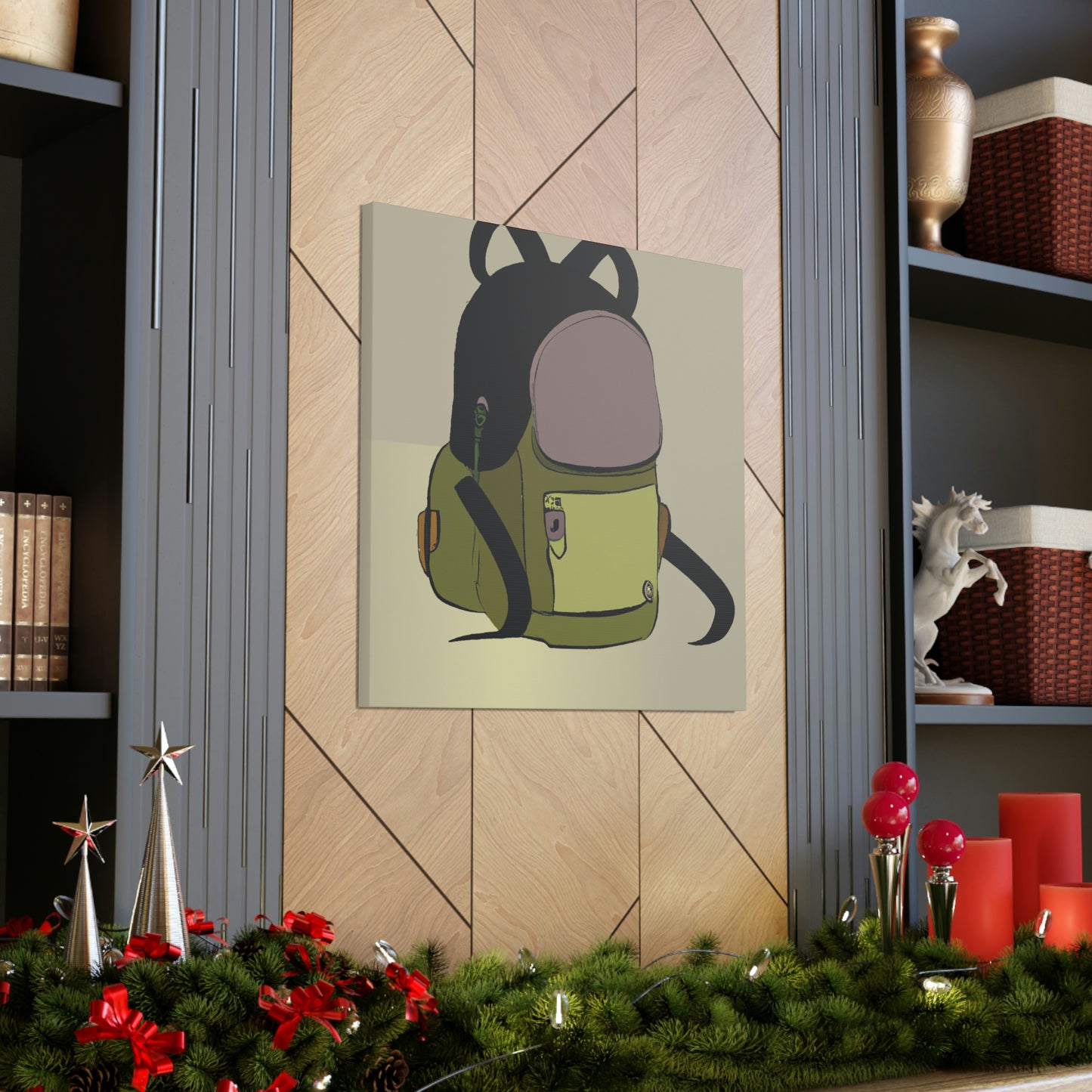 "Backpack with a Personality" - The Alien Canva