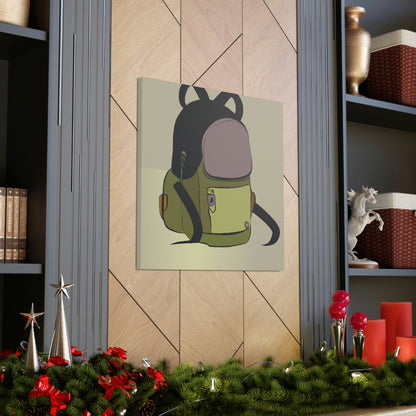 "Mochila con personalidad" - The Alien Canva