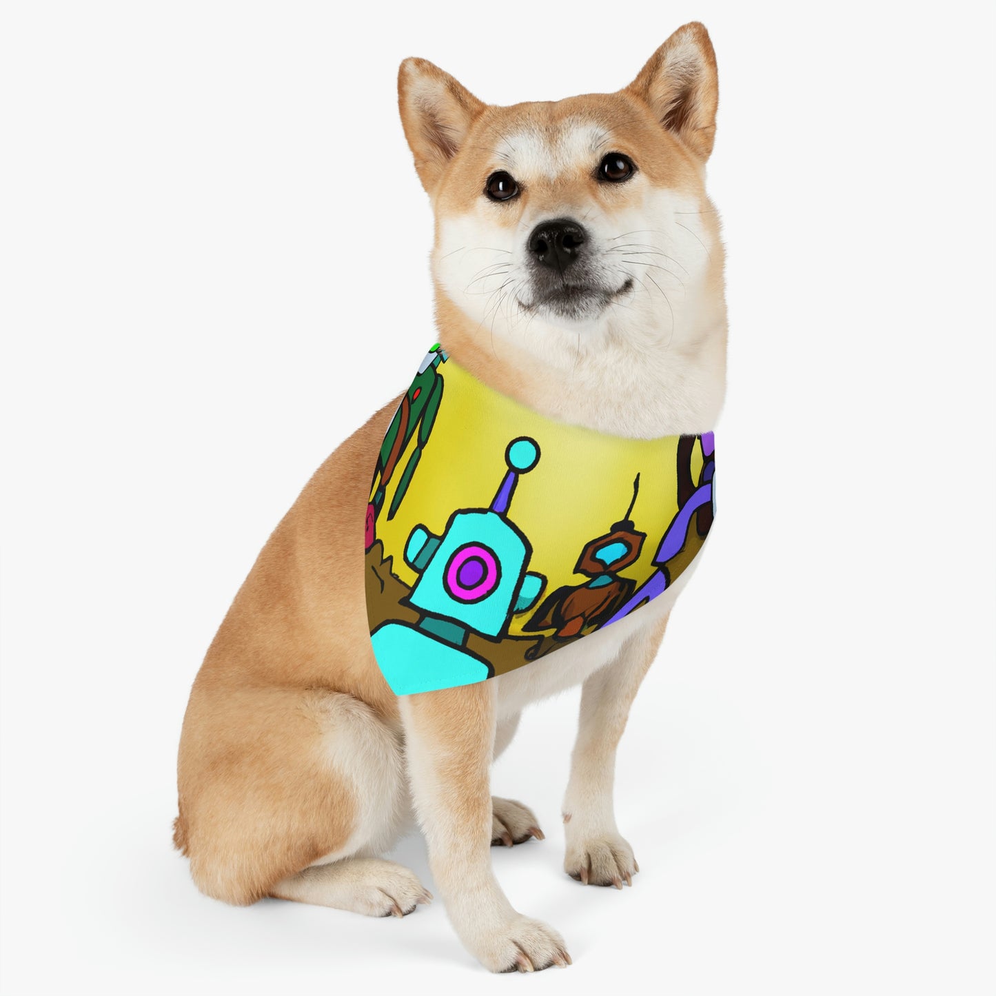 "A Spectrum of Enslaved Machines" - The Alien Pet Bandana Collar