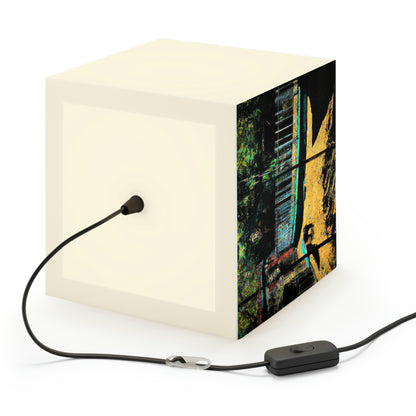 "Lost in the Shadows of Oblivion: A Journey Through the Abandoned Zoo" - The Alien Light Cube Lamp