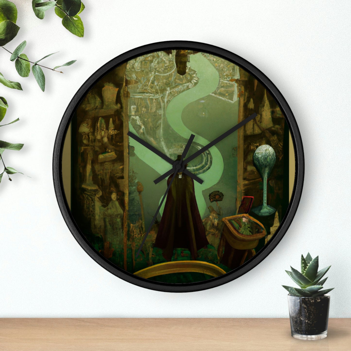 The Curse of the Golden Kingdom - The Alien Wall Clock