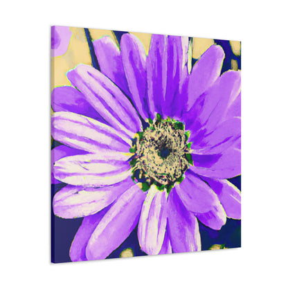 Purple Petals Popping: Create an Eye-Catching Daisy-Rose Fusion - The Alien Canva