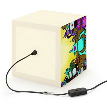 "A Spectrum of Enslaved Machines" - The Alien Light Cube Lamp