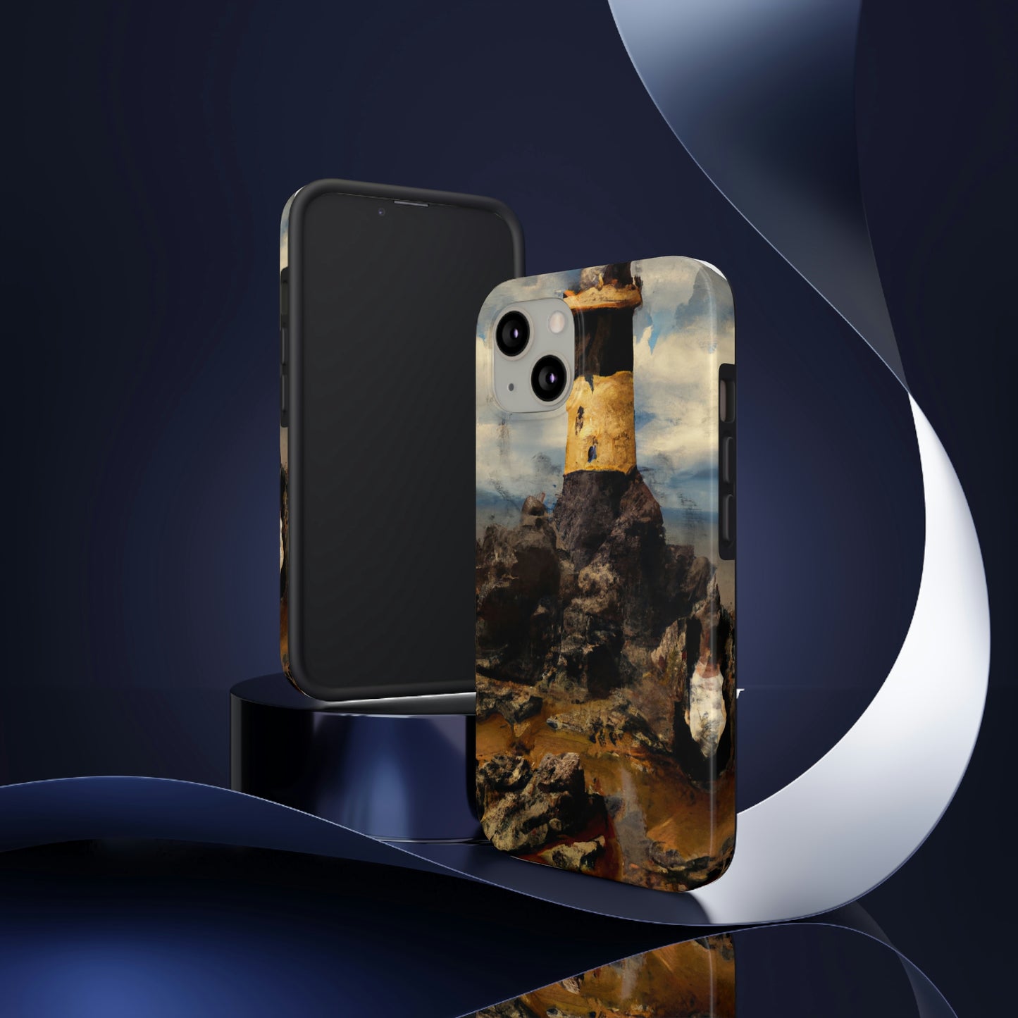 "Lonely Beacon on the Shore" - Las fundas para teléfonos Alien Tough