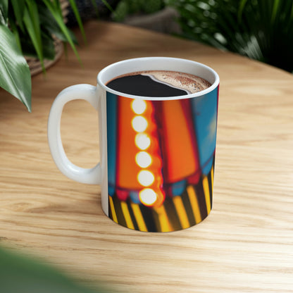 "Carnaval de los horrores" - Taza de cerámica The Alien 11 oz