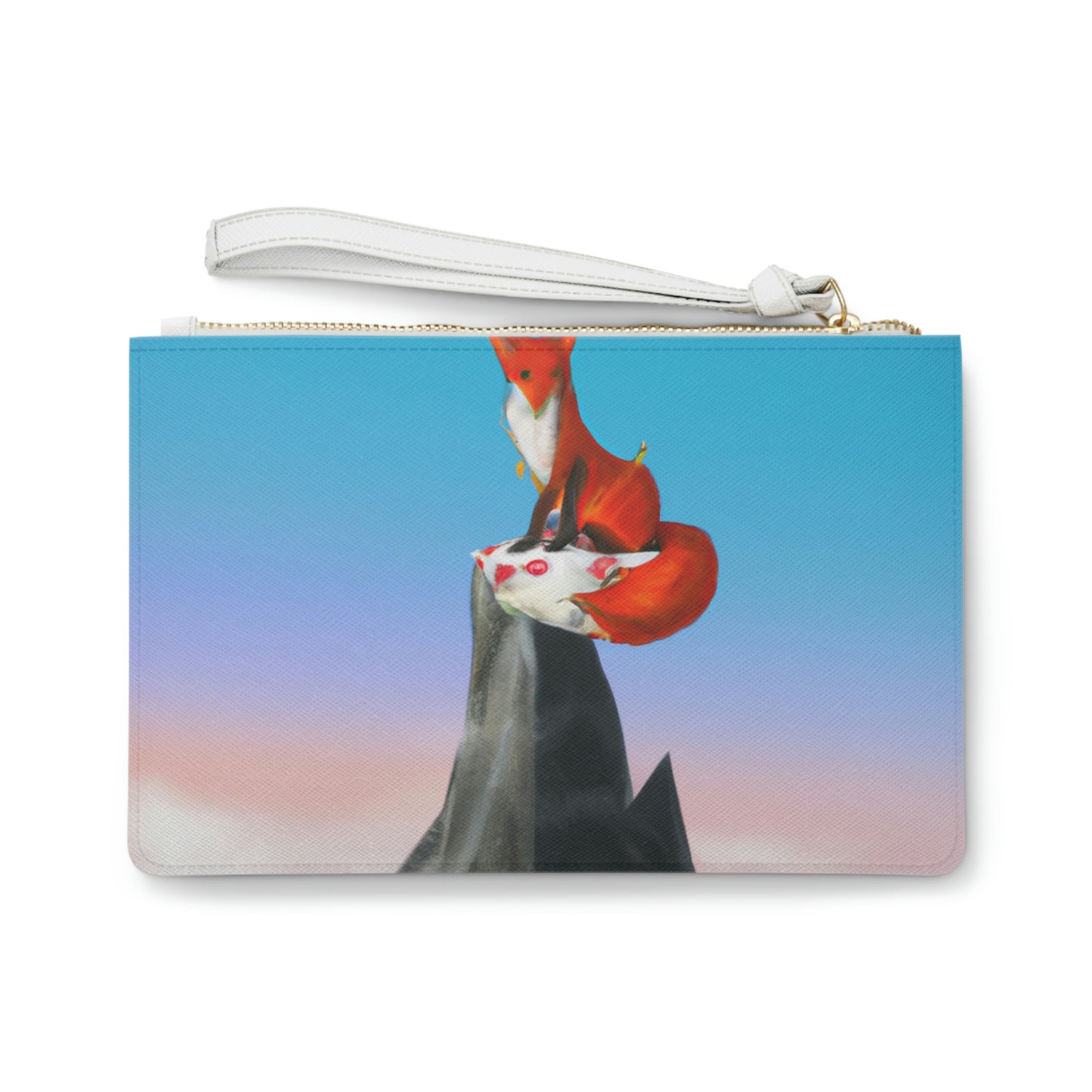 Der Fuchs, der auf dem Berg gipfelt - Die Alien Clutch Bag