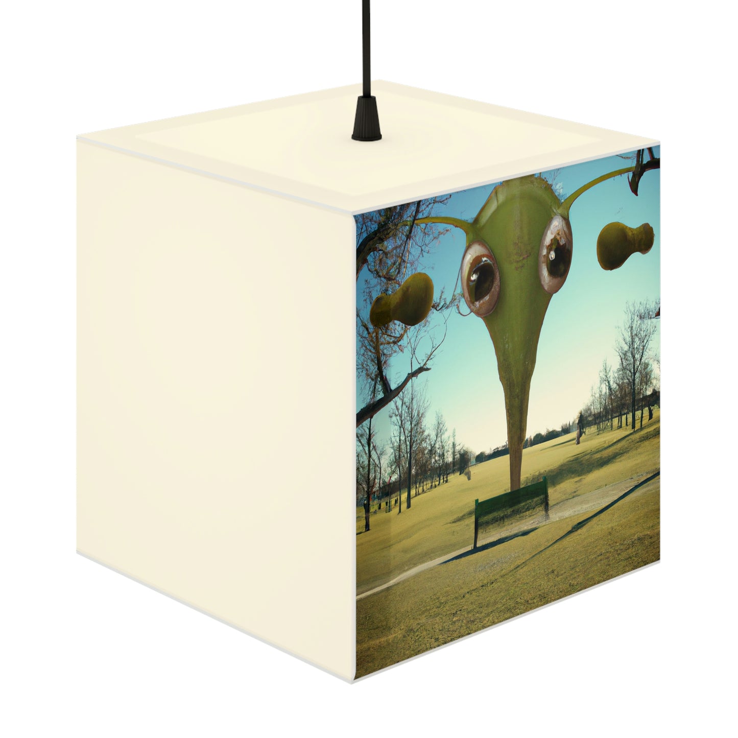 "Alien Parked Tales" - Die Alien Light Cube Lampe