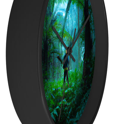 "Lost in the Unknown". - The Alien Wall Clock