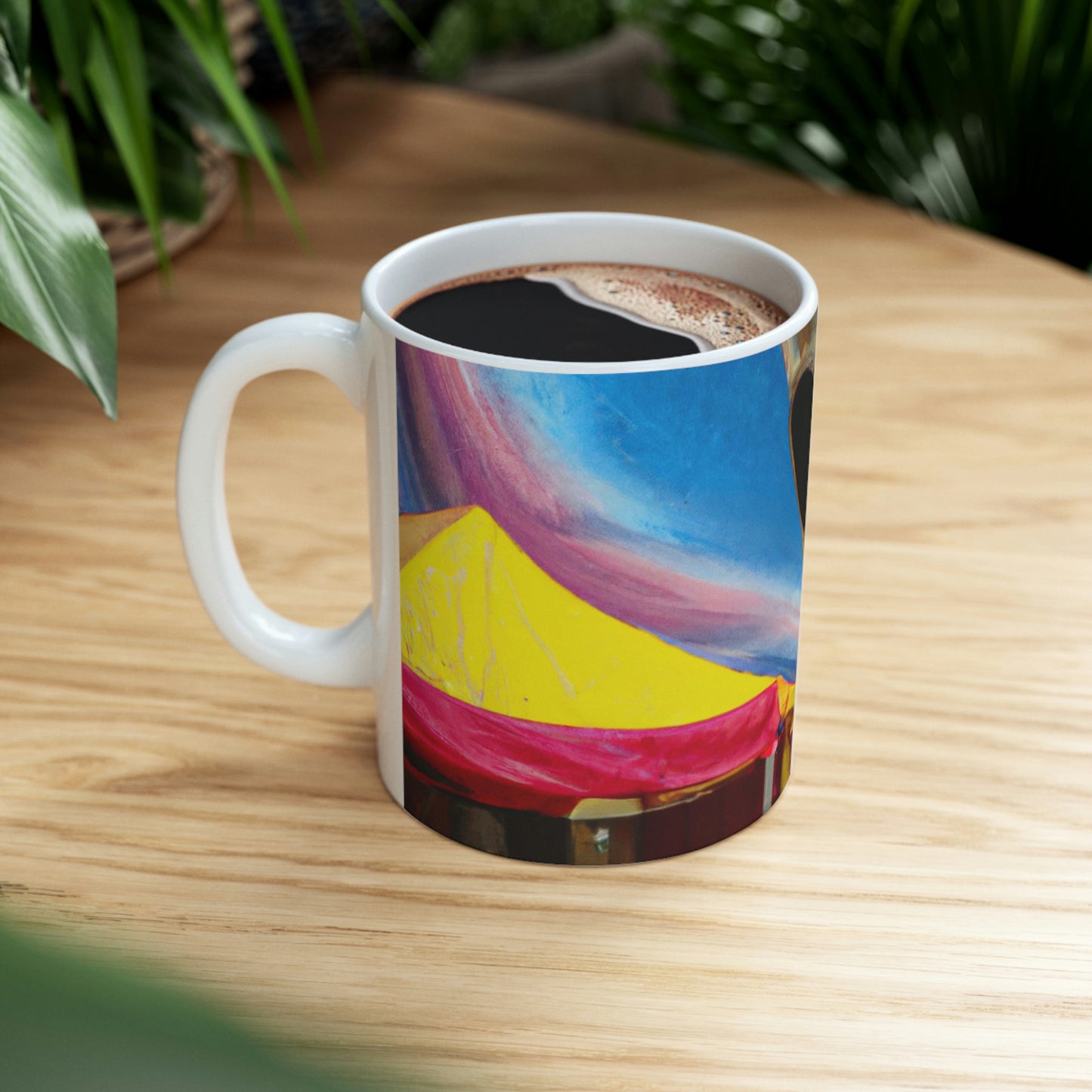 "Fair Invaders: A Cosmic Crash Course" - The Alien Ceramic Mug 11 oz