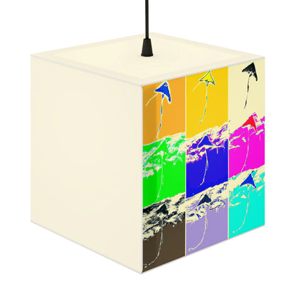 "Kites Aflutter in the Vibrant Sky" - The Alien Light Cube Lamp