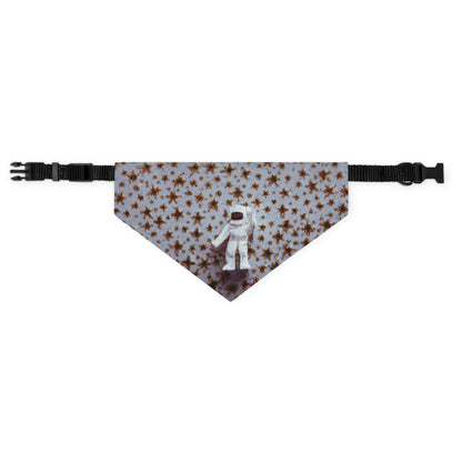 "A Small Adventurer Among Giant Stars" - The Alien Pet Bandana Collar