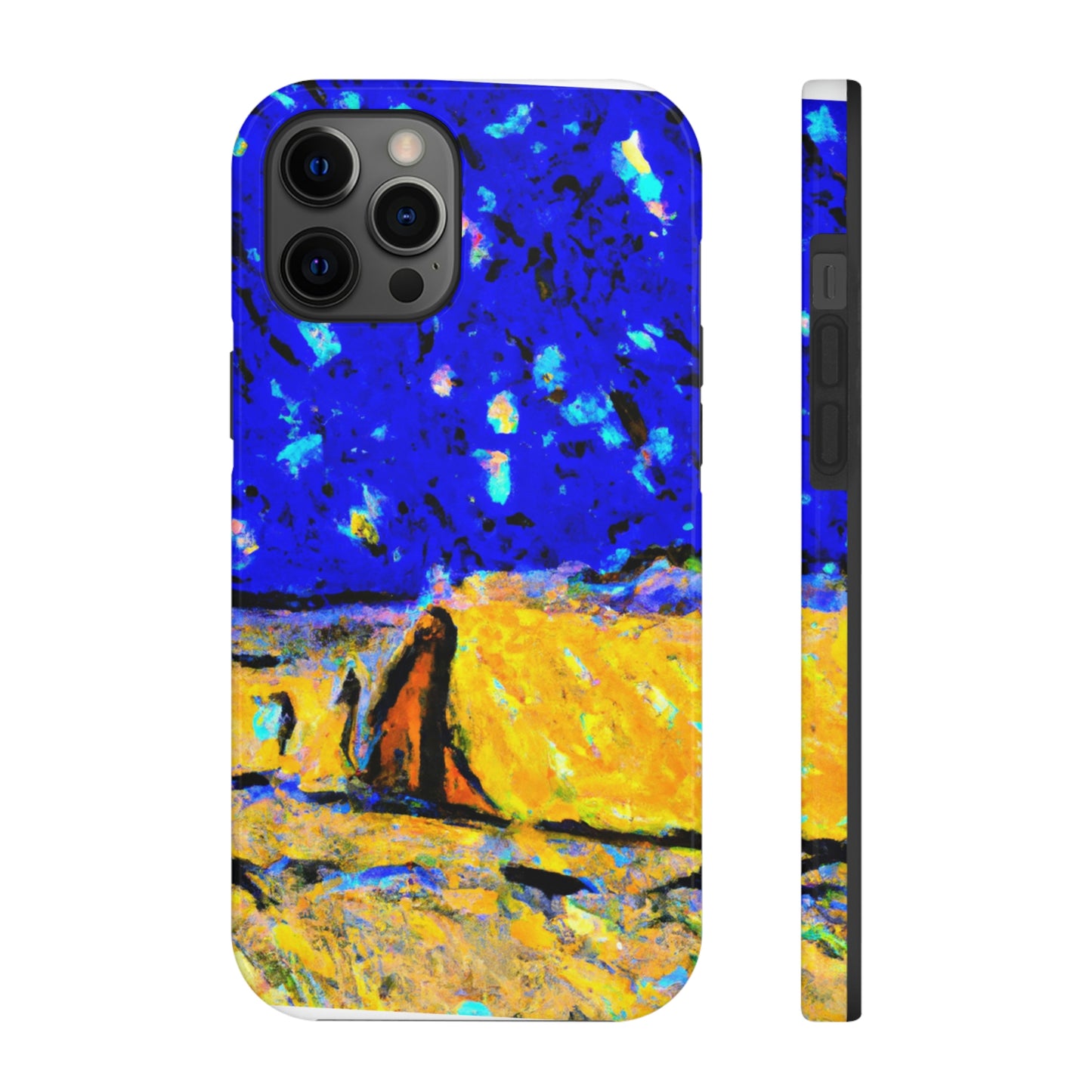 "Enchanted Sands of the Night Sky" - The Alien Tough Phone Cases