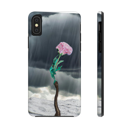 "Aight Against the Storm: The Story of a Lonely Flower" - The Alien Tough Phone Cases