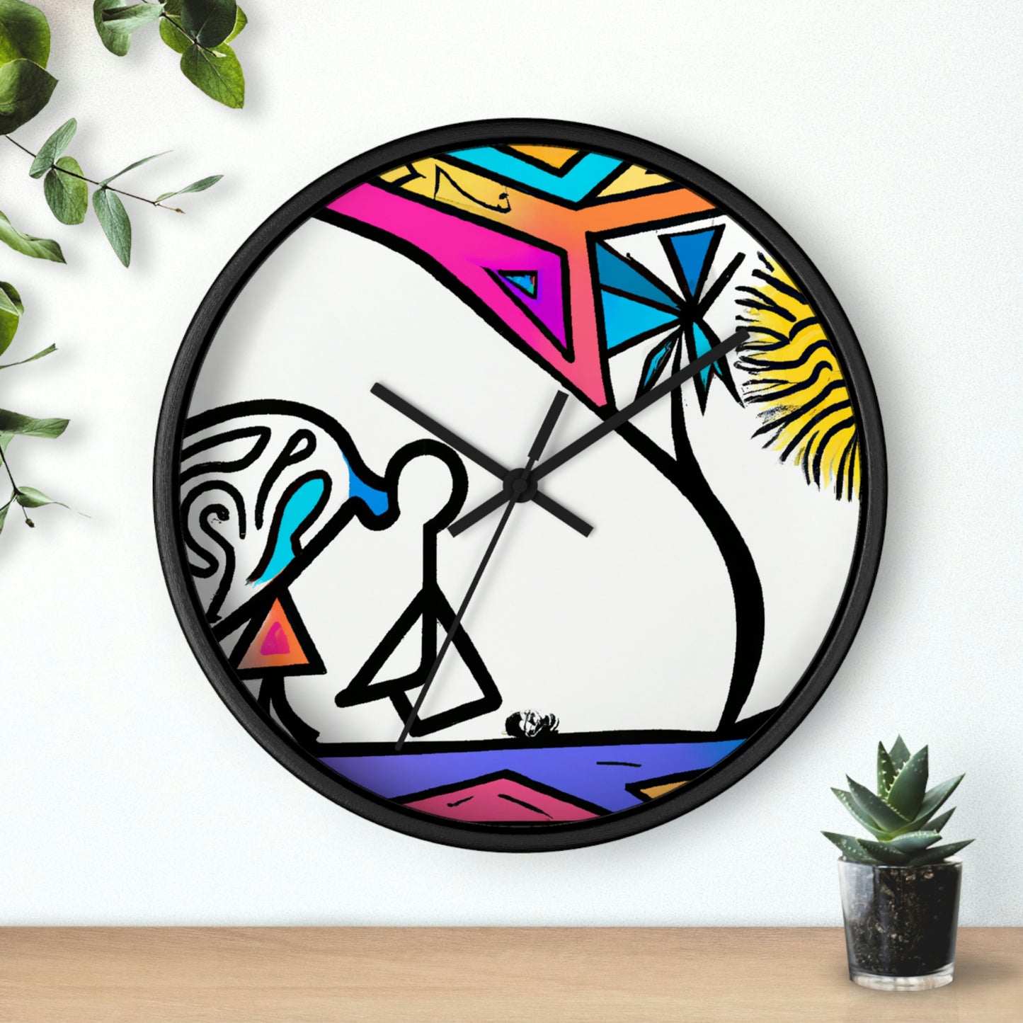 "A Stranger's Promise of Refuge" - The Alien Wall Clock