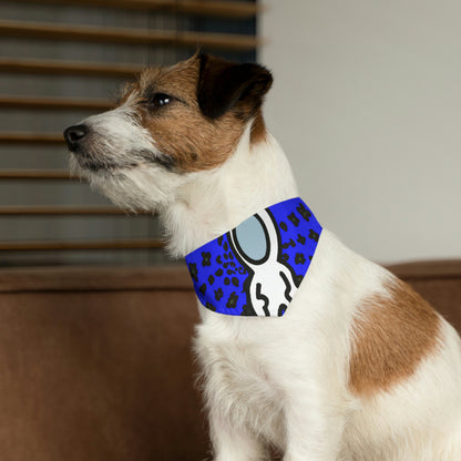 "Explorando el Universo Desconocido" - The Alien Pet Bandana Collar