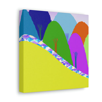 Mountain Optimism Artist - Canvas