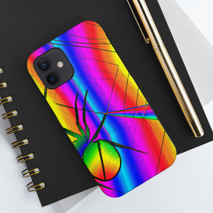 "A Spinnerette's Prismatic Web" - The Alien Tough Phone Cases