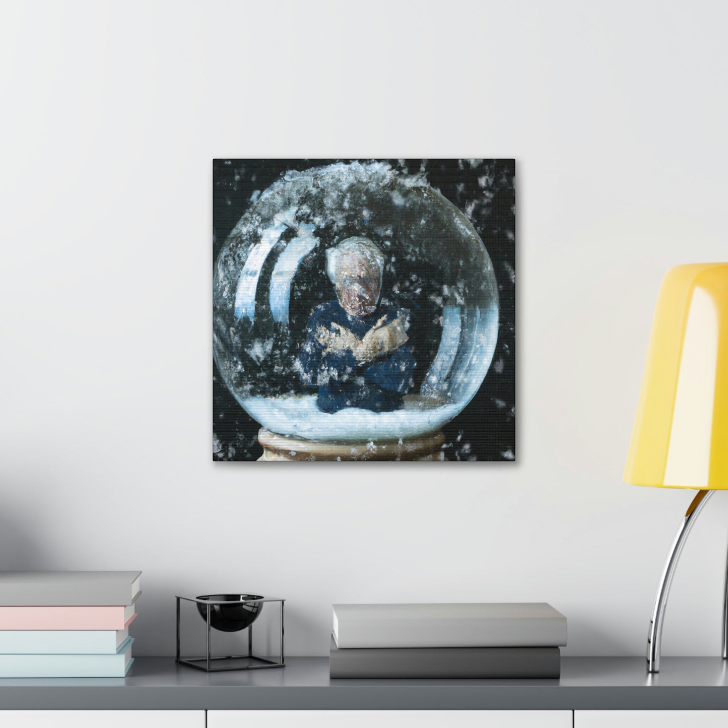 "Uncertain Snowglobe" - The Alien Canva